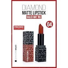 New Well Diamond Matte Lipstick Kalıcı Mat Ruj 04