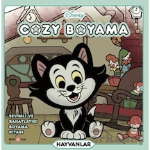Disney Cozy Boyama, Sevimli Ve Rahatlatıcı Boyama Kitabı - Hayvanlar Ciltli Beta Kids