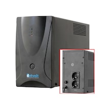 DOTVOLT (VOLT-LN-2000VA) 2000VA LED AUTO RESTART LINEINTERACTIVE GÜÇ KAYNAĞI-UPS (2x12V 9AH-15 DAK.)