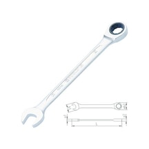 İzeltaş 0340 Cırcır Kombine Anahtar 21 Mm - 0340020021