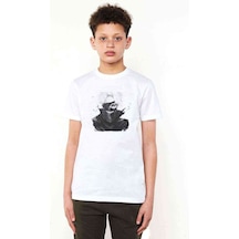 Tshirthane Anime Tokyo Ghoul Anteiku Baskılı Unisex Çocuk Beyaz T-Shirt (534798426)