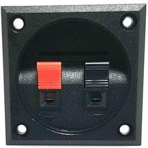 Electroon Ikili Hoparlör Terminali Kare 57X57Mm - 5Adet