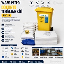 Yağ Ve Petrol Döküntü Temizleme Kiti 250 Lt Bant Marketim