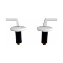 ÜSTTEN SIKMALI PLASTİK MONTAJ VİDASI