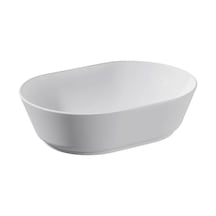VitrA 7427B003-0016 Geo Oval Çanak Lavabo 55 CM Beyaz