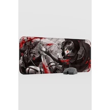 Levi Ackerman Anime V3 - 70x30 Xl Gaming Kauçuk Kaymaz Taban Mouse Pad Fare Altlığı