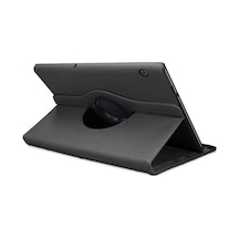 Huawei Uyumlu Mediapad T3 7.0 Için Nettech 0.7 Mm Suni Deri 360 Kapaklı