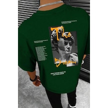 Unisex The Dream Baskılı Tasarım Tshirt Yeşil