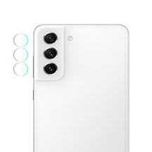 Microcase Samsung Galaxy S21 FE 5G Kamera Camı Lens Koruyucu Nano Esnek Film