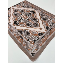 Qashka Soft Pamuklu Şal Etro Desen Lbd0721-41268 Çok Renkli