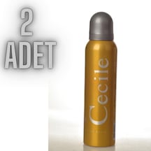 Cecile Gold Kadın Sprey Deodorant 2 x 150 ML