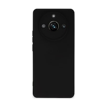 Realme 11 Pro Kılıf Nano İçi Kadife Silikon - Siyah -
