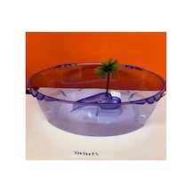 Kaplumbağa Bahçesi Oval 33x24x9h Mor