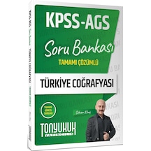 Tonyukuk Yayıncılık Kpss Ags Türkiye Coğrafyası Tamamı Çözümlü Soru Bankası