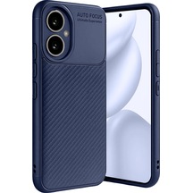Ilkeshop Newface Honor 400 Kılıf Auto Focus Karbon Kapak - Lacivert