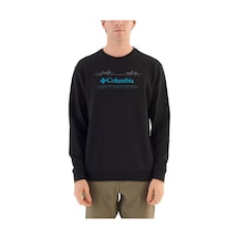 Columbia Csc M Nature And Back Crew Erkek Siyah Sweatshirt Cs0329-010 Siyah