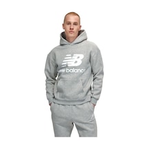 New Balance Lifestyle Erkek Sweatshirt Mnh3333-ag Gri