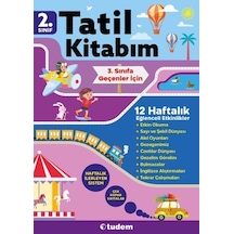 2. Sınıf Tatil Kitabım  -  3. Sınıfa Geçenler İçin -  Tudem Yayınları