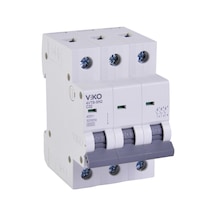Viko 4vtb-3c32 Otomatik Sigorta 4,5ka C Tipi 3 Kutup 32a 10