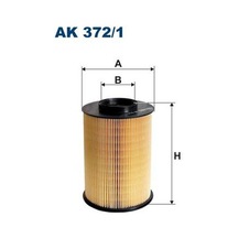 FILTRON AK372/1 Hava Filtresi (Yuvarlak) ( Ford Focus Cmax 1.6Tdci 04- ) / Volvo (S40-V50-C30-V40) (08-) 76899132 AV619601AE AK3721 (WC238895)