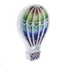 Mutluadim Ahşap Led Işıklı Pilli Balon Mod.2 Karışık