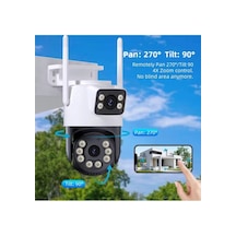 Wifi Speed Çift Kamera 2mp+2mp Uzaktan İzleme Ve Hareket Ettirme