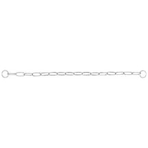 Köpek Pslnmz Zincir Boyun Tasma , 55cm/3mm Çok Renkli