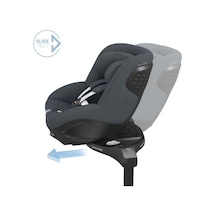 MaxiCosi Mica 360 Pro İSize Dünyanın İlk Kızaklı, Araç Dışına Çıkabilen İsofix'Li 360 Dönebilir Yatabilir 018 Kg Bebek Oto Koltuğu Authentic Graphite
