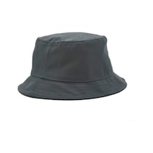 Unisex Siyah Bucket Kova Şapka Balıkçı Şapkası