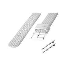 24 Mm Silikon Baskılı Desenli Saat Kordonu Kayışı