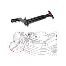 Volkswagen Passat B5 1997-2000 Kaput Açma Mandalı 3B0823593C