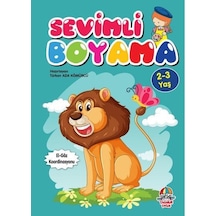 Sevimli Boyama 2-3 Yaş - Türkan Ada Kömürcü - Yağmur Çocuk