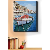 Webstyle Sayılarla Boyama Seti Kasnaklı Ege Kıyıları 60 X 75 Cm