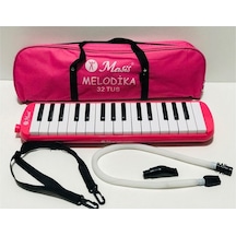 32 Tuşlu Pembe Melodika Msml32 Çok Renkli