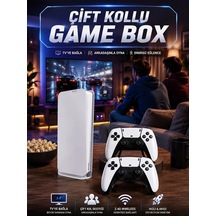3d Çift Oyun Kollu 4k Hd Ekran Nostaljik 20.000 Oyunlu Beyaz Game Box Krgltgse23lfvvhmq7b