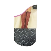 Penti Etnik Kadın Pantolon Çorabı Toz Mavi