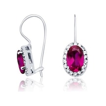 Gülaylar - Altın 14 Ayar Renkli Fantazi Küpe N11.12231