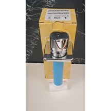 Ankastre Aç Kapa Vana - Köşeli Yuvarlak Metal Krom Volan Ø25x1/2" Kalde