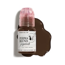 Perma Blend Dark Forest Brown Kalıcı Makyaj Kaş Pigmenti 15ml Diğer