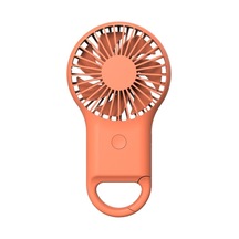 Cbtx El Cep Mini Küçük Fan Şarjlı Dış Mekan Usb 7 Renkli Işık Turuncu