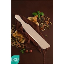 Ahşap Bisleç Çevirgeç Doğal Gürgen Ağacı 720582 Açık