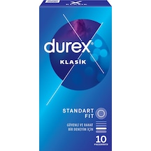 Durex Klasik Prezervatif 10'lu 5 Adet