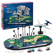 LEGO® Seyahat Anıları 41838 - Seyahat Etmeyi Seven Aileler İçin Dünya Haritası İçeren Yaratıcı Oyuncak Yapım Seti (1231 Parça)