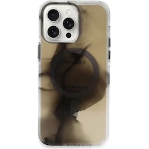 Joko Apple İphone 15 Pro Max Phantom Magsafe Kapak - Siyah Şeffaf