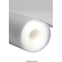 Mutfak Kaydırmaz Şeffaf Raflık Kaymaz Dolap Içi Çekmece Örtüsü Pvc 45x300 Cm Koruyucu Eva Kalın