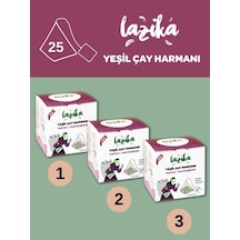 3'lü Set Yeşil Harman Yayla Çiçeği Çayı 3 37,5 G 25'li Pla Piramit Poşet- Doğal İçerikli Kaynağı