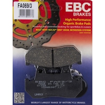1983-1989 Honda Cb 125 Ön Fren Balatası Ebc Fa069 Balata