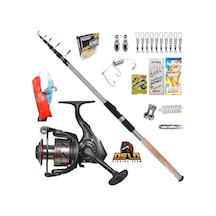 Oslo Avalon 4000 Remixon 240m 60-120gr Kıyı Spin Olta Takımı Seti