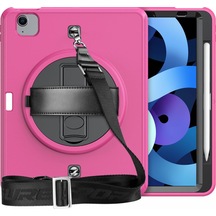 İpad Pro 11 2020 Kılıf Strap-c Otterbox Tablet Kapak - Pembe Diğer