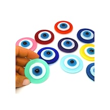 Yeşil Cam Nazar Boncuklu Magnet